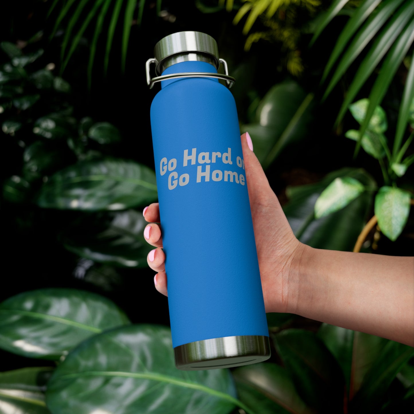Go Hard or Go Home Water Bottle