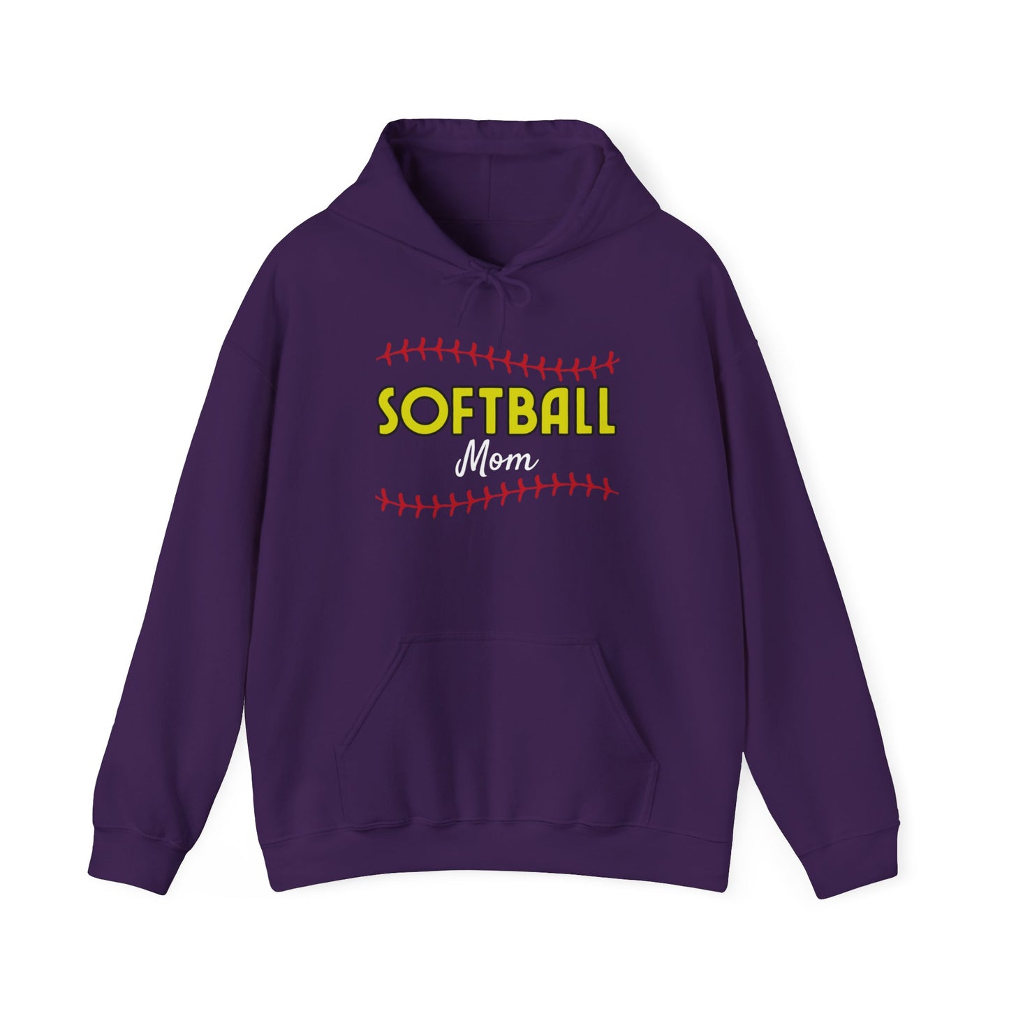 Softball Mom Retro Hoodie