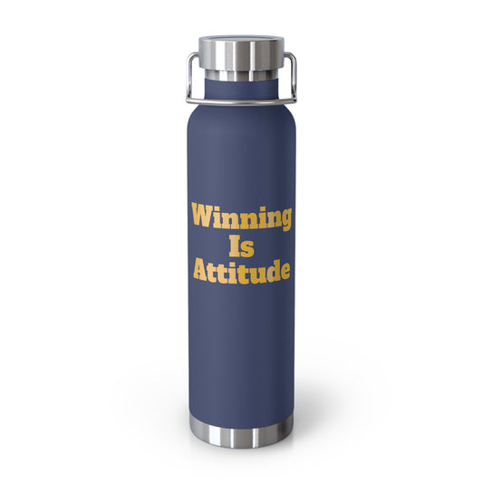 Winning is Attitude Water Bottle