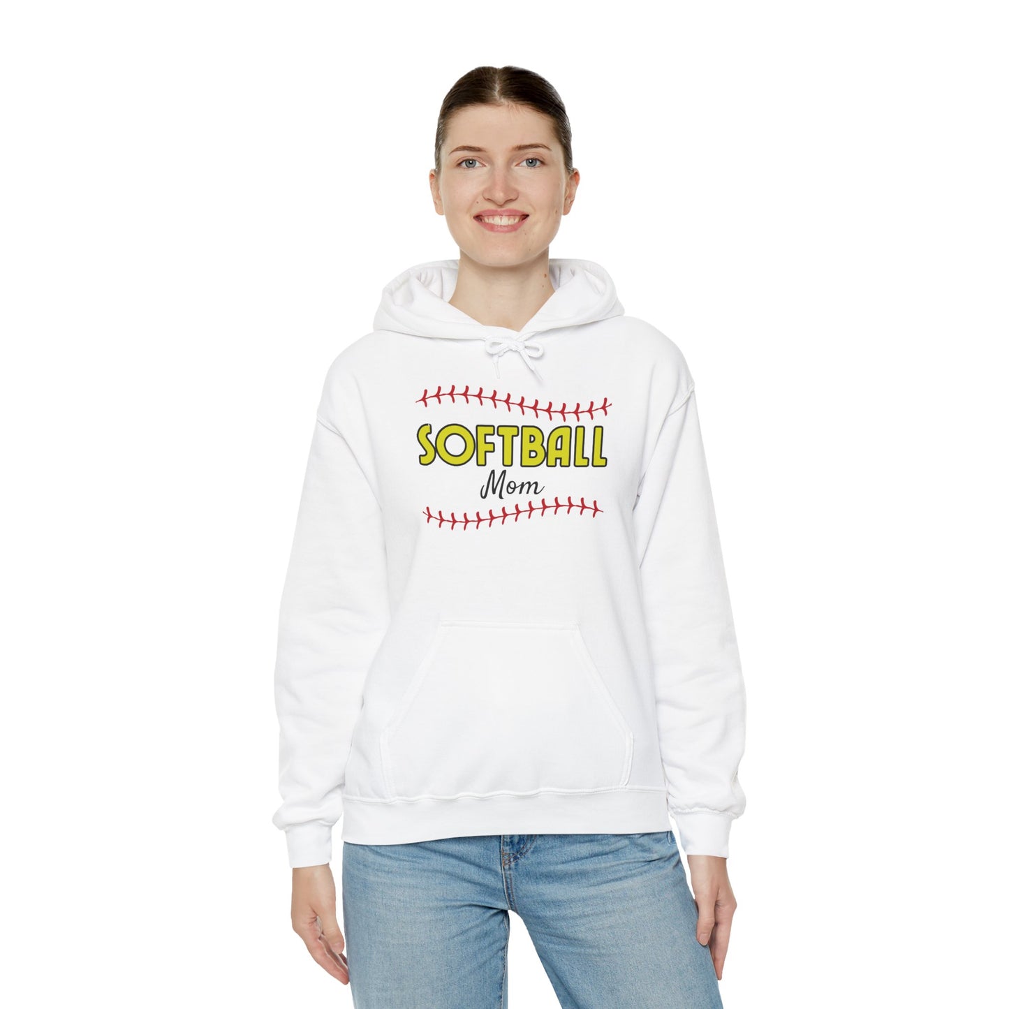 Softball Mom Retro Hoodie