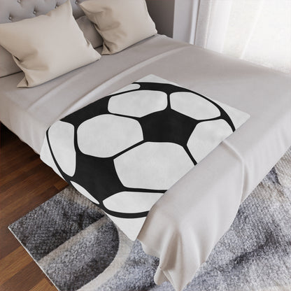 Soccer Ball Blanket