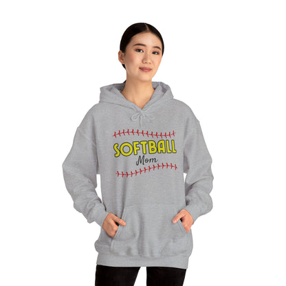 Softball Mom Retro Hoodie