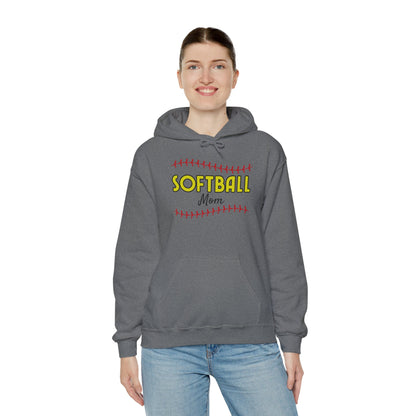 Softball Mom Retro Hoodie