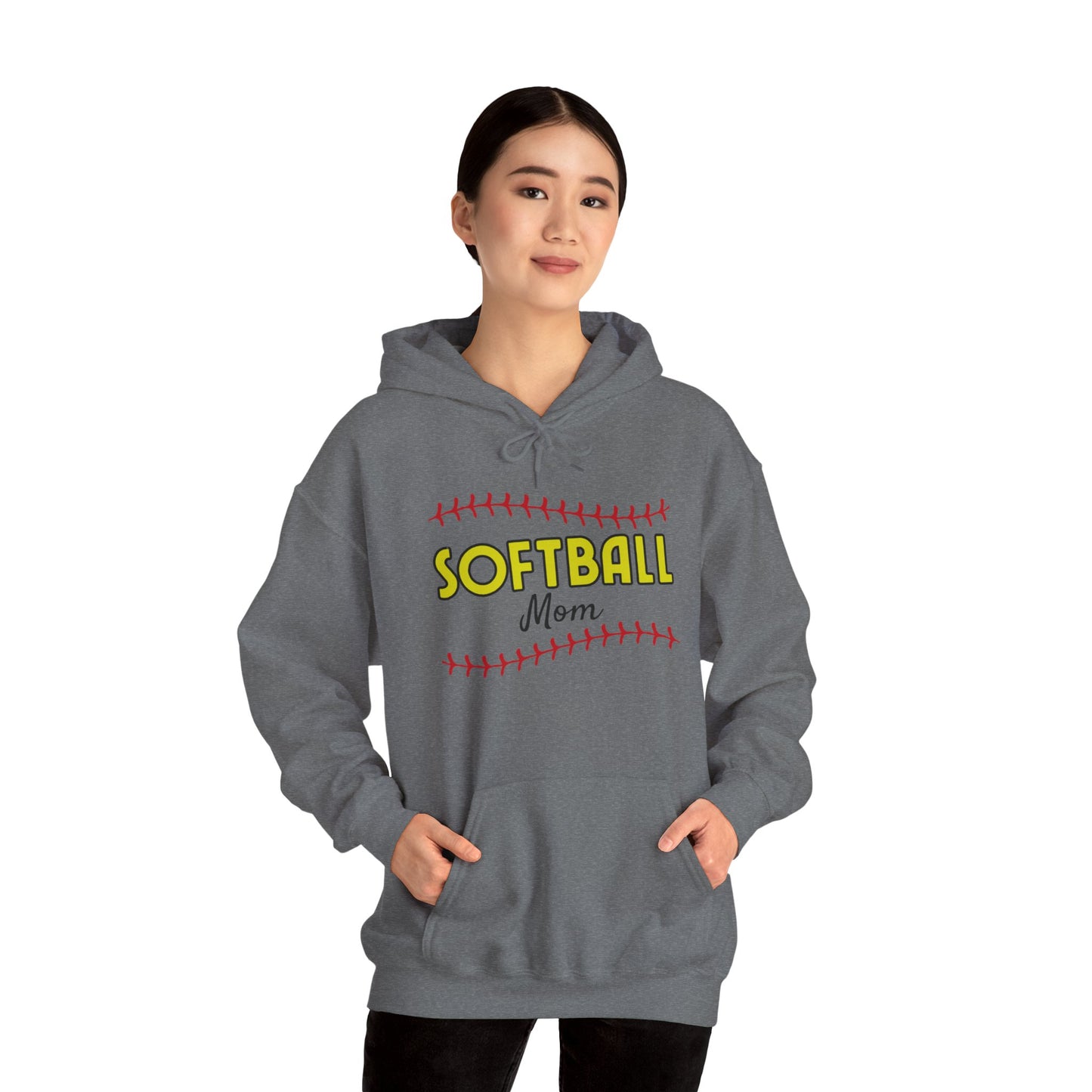 Softball Mom Retro Hoodie