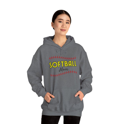 Softball Mom Retro Hoodie