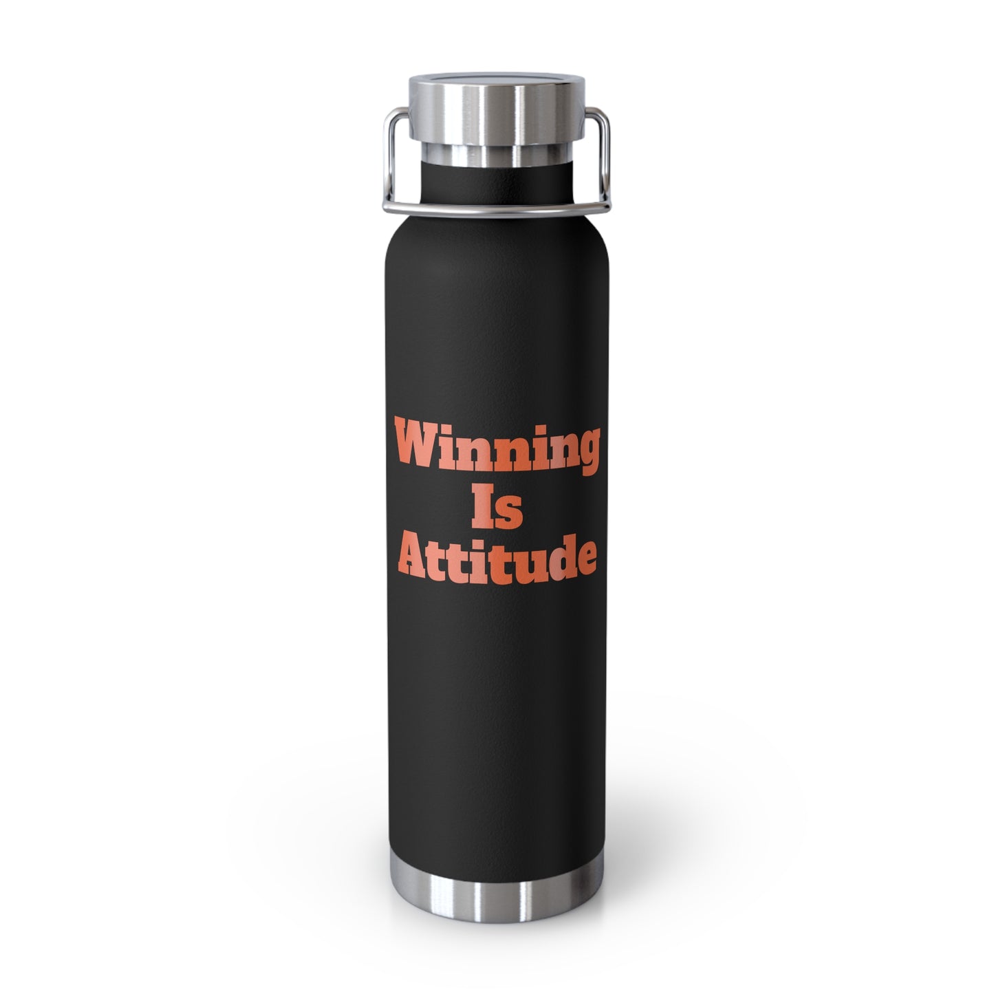 Winning is Attitude Water Bottle