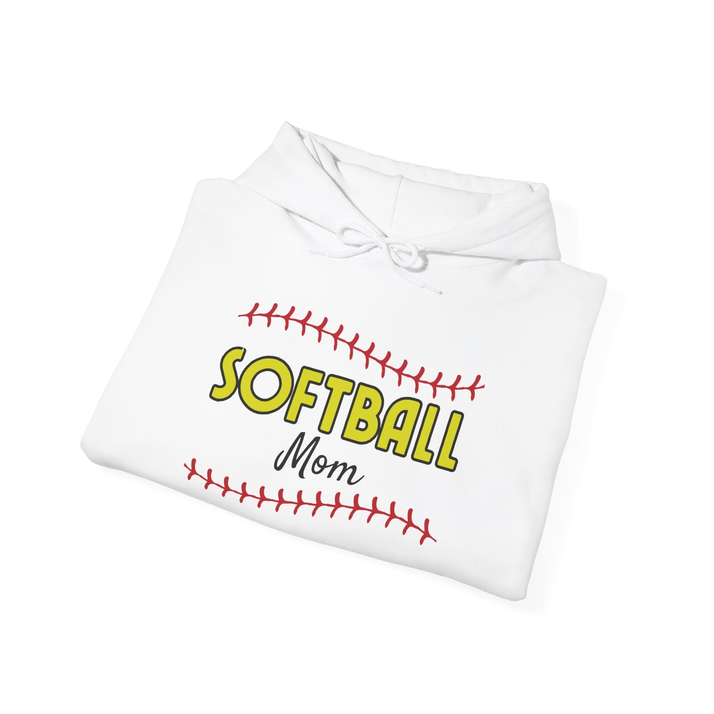 Softball Mom Retro Hoodie