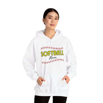 Softball Mom Retro Hoodie