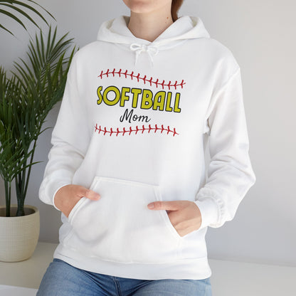 Softball Mom Retro Hoodie