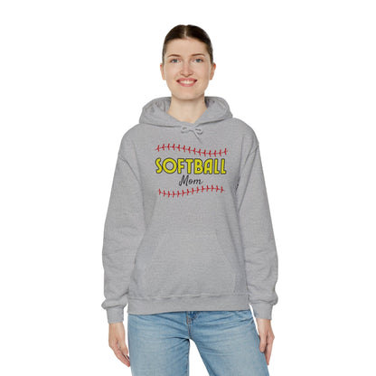 Softball Mom Retro Hoodie