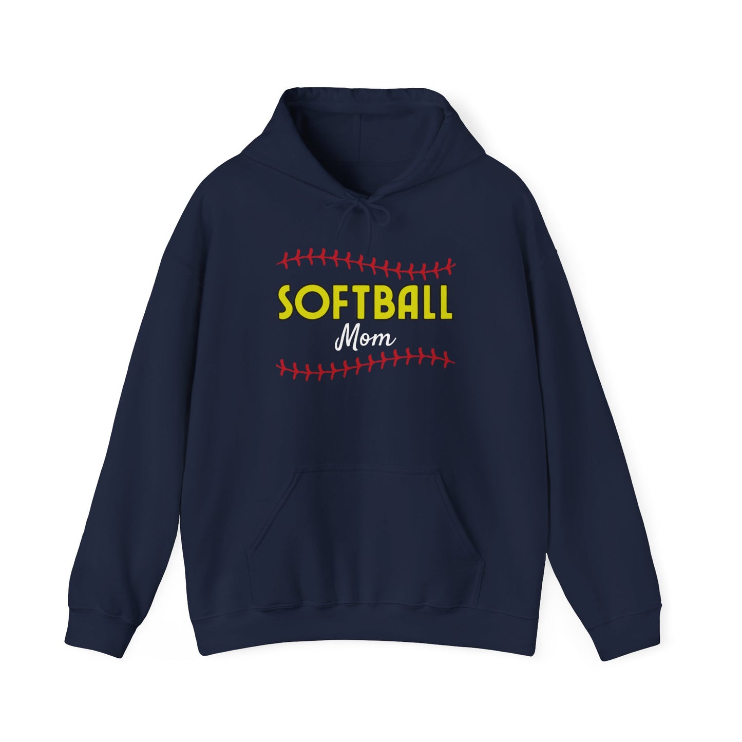 Softball Mom Retro Hoodie