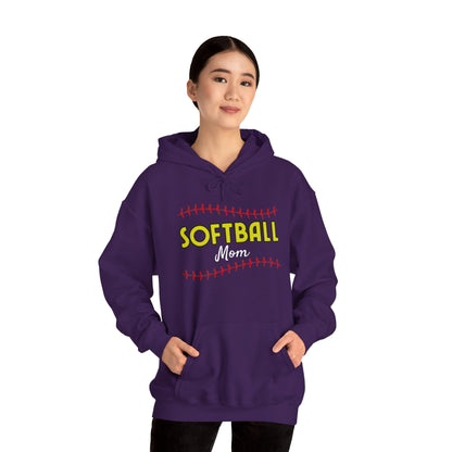 Softball Mom Retro Hoodie