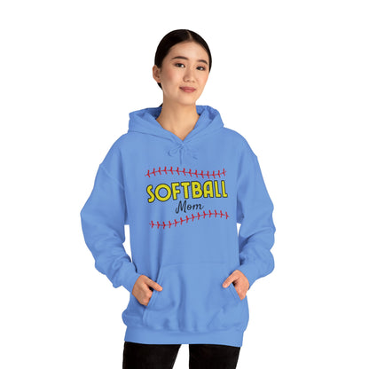 Softball Mom Retro Hoodie